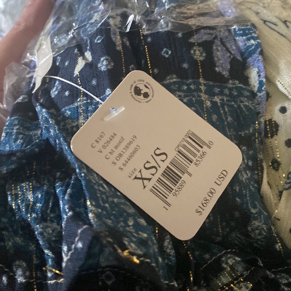 NWT Free People Antoinette Robe - Maxi with Tie xs/s - Picture 4 of 4